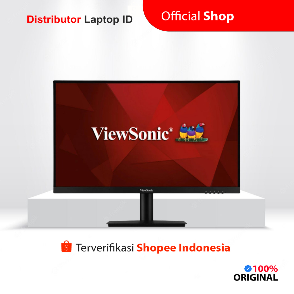 MONITOR VIEWSONIC 21 24 27 32 75hz IPS HD - GARANSI RESMI VIEWSONIC