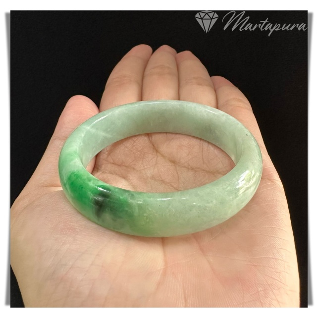 GBT1438 Gelang Batu Giok Birma