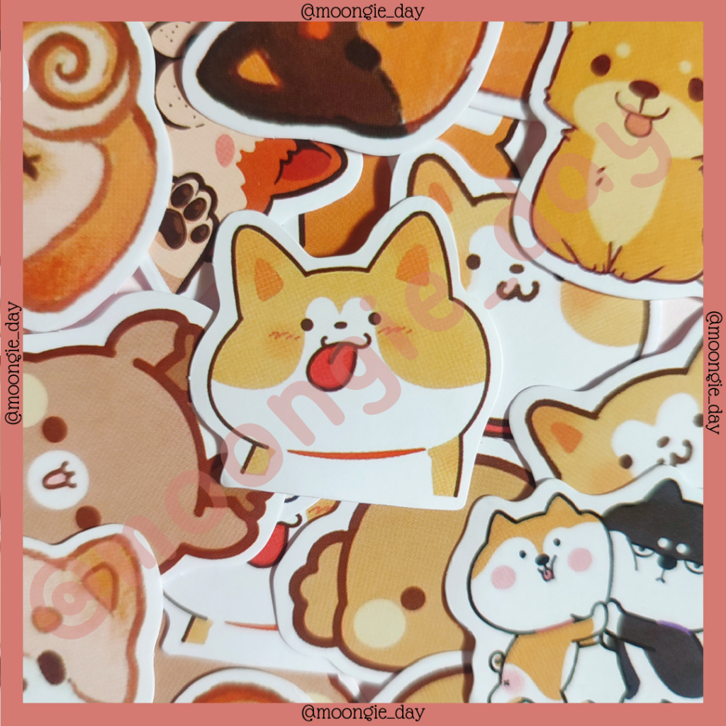 

38/24/15 LEMBAR/BAG STIKER KERTAS TEMA CUTE ANIMAL CATS SHIBA ITIK CHICK AND BEAR KUCING BULLET JURNAL DIY DIARY LUCU MURAH POLAROID DECO POCA