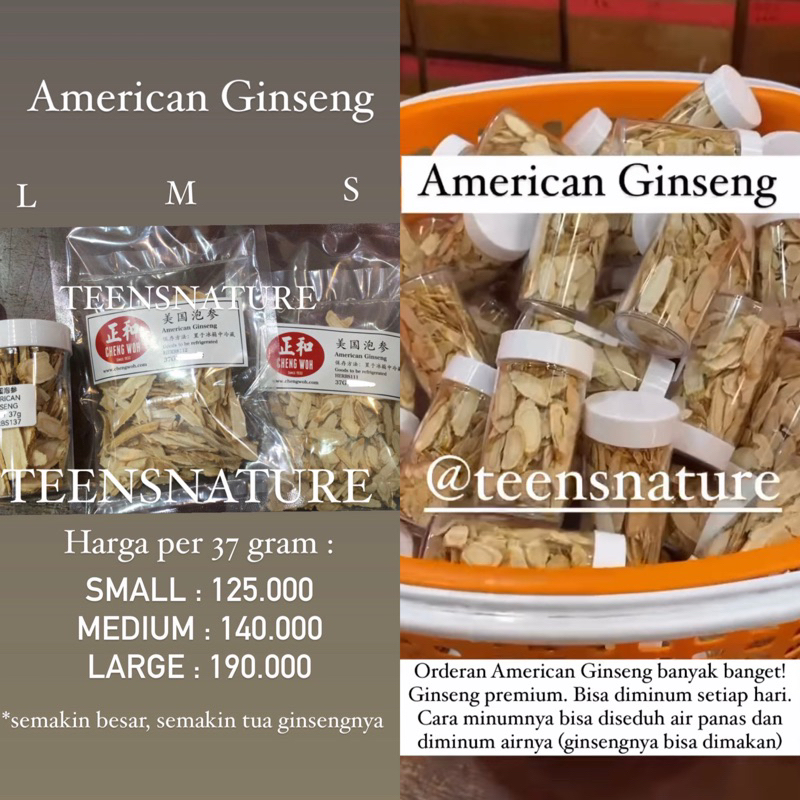 

ChengWoh American Ginseng (PO PENANG)