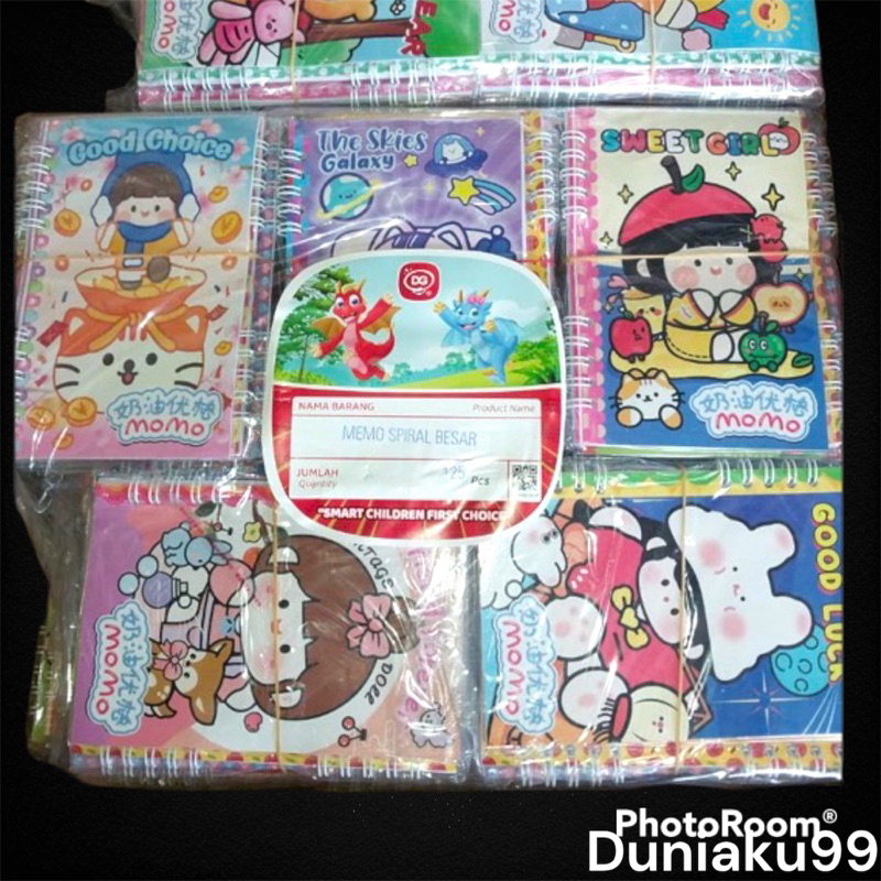 buku notebook karakter anak / buku diary karakter lucu  / diary catatan / buku catatan anak