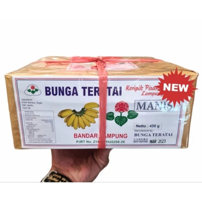 

Keripik Pisang Bandar Lampung Bunga Teratai 450 gram