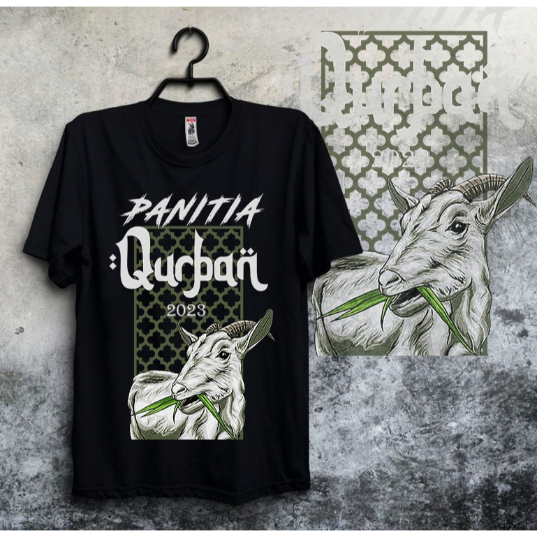 Kaos Panitia Qurban 2023 Part 2 BLACK