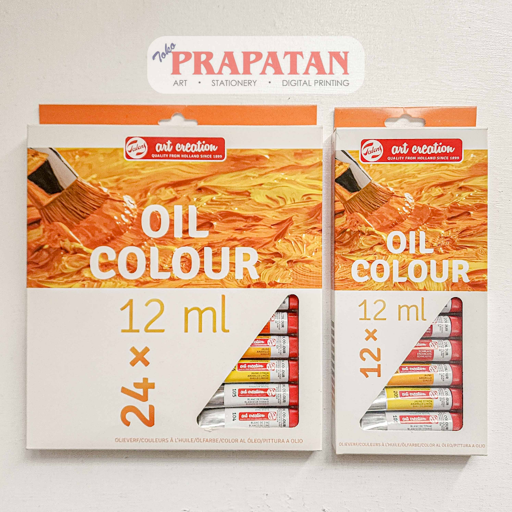 

Cat Minyak Set Talens Art Creation 12ml | Talens Oil Color Set