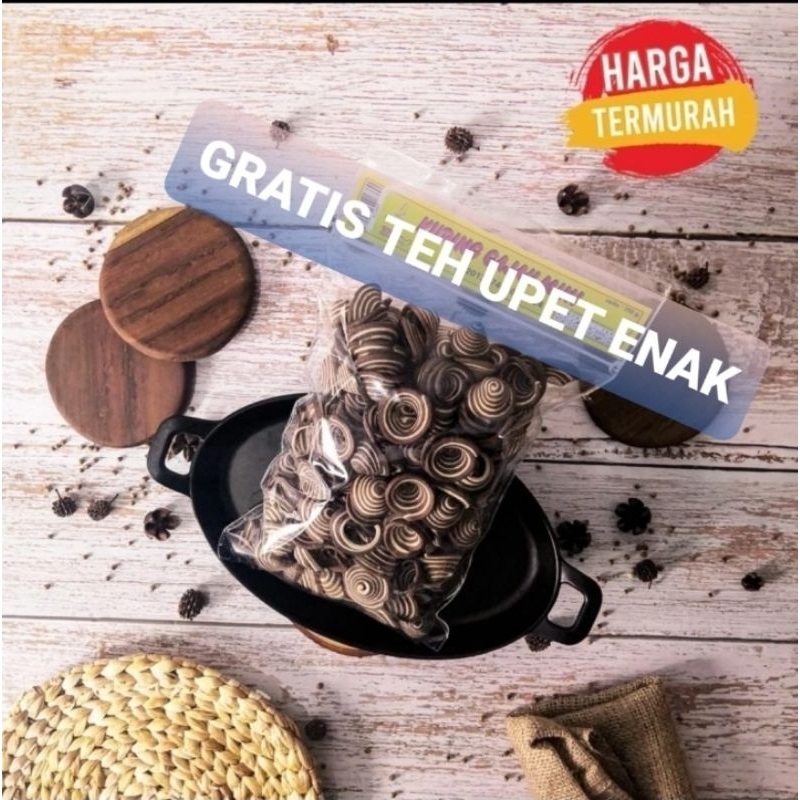 

SNACK KUPING GAJAH 250gram ENAK GRATIS teh upet khas Cirebonn