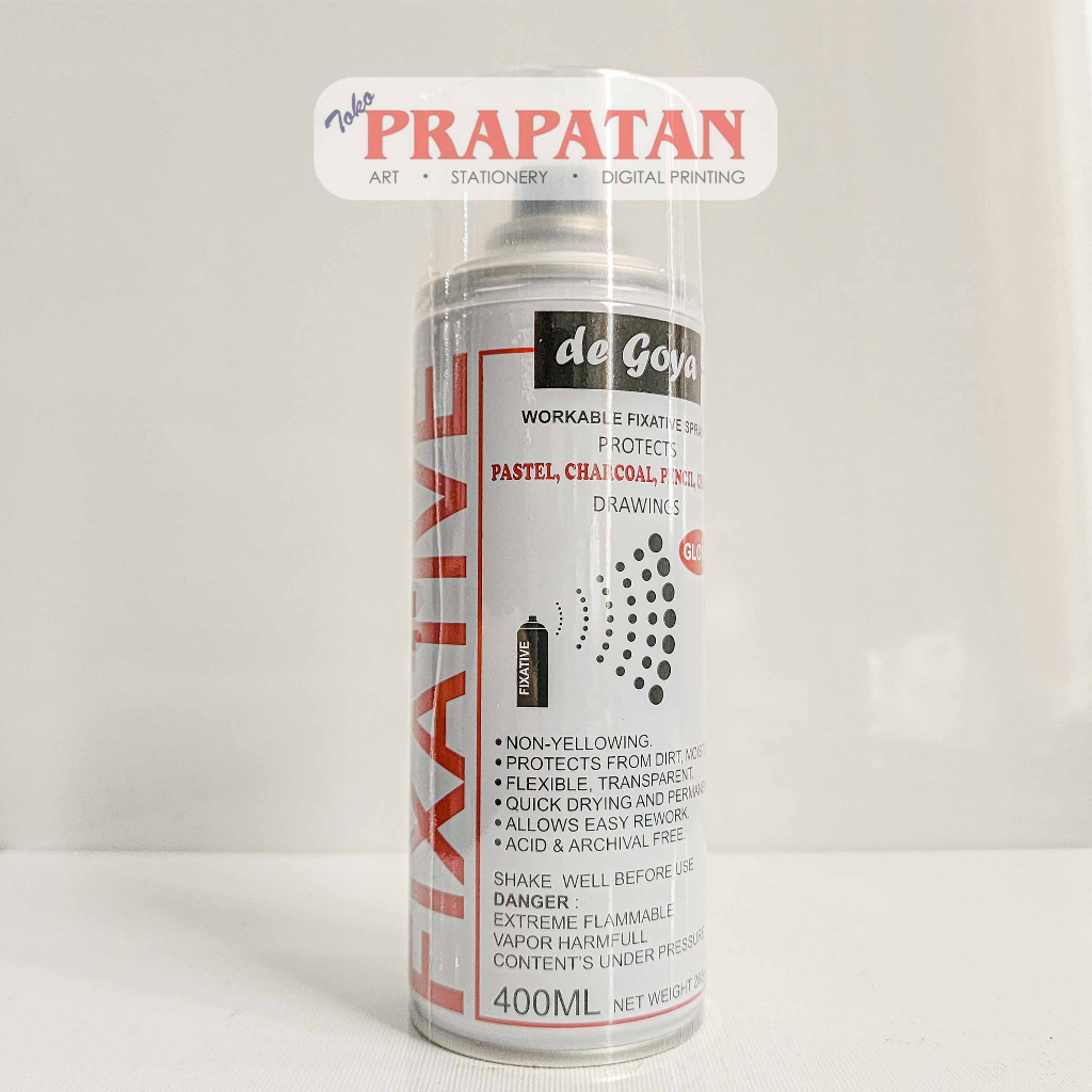 

De Goya Workable Fixative Aerosol 400ml | Varnish Pastel Pencil