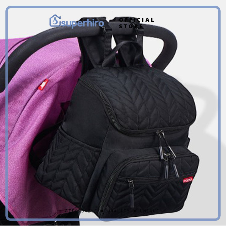 Diaper Bag Natural Moms Multi-Function Tas Perlengkapan Bayi