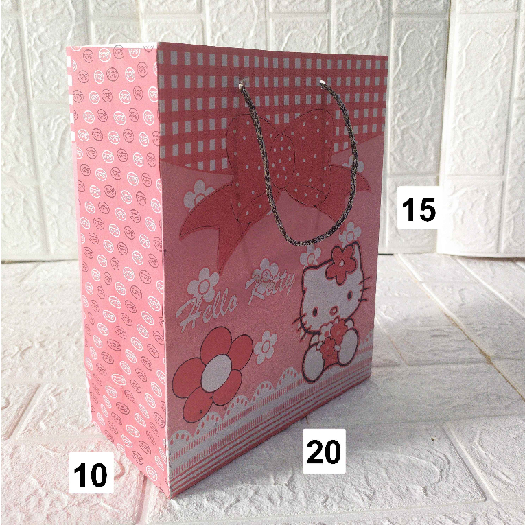 

Paperbag Karakter HelloKitty P20xL10xT15