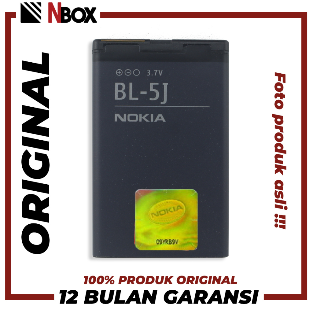 [GARANSI 100% ORIGINAL] Baterai  Nokia N900 / Lumia 520 / 5800 Express music / C3 / X6 / Asha 201 / 