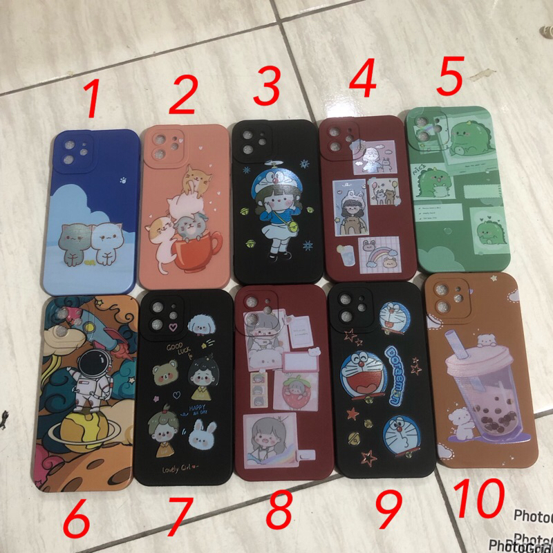 Softcase gambar motif disney Tipe Hp ip12