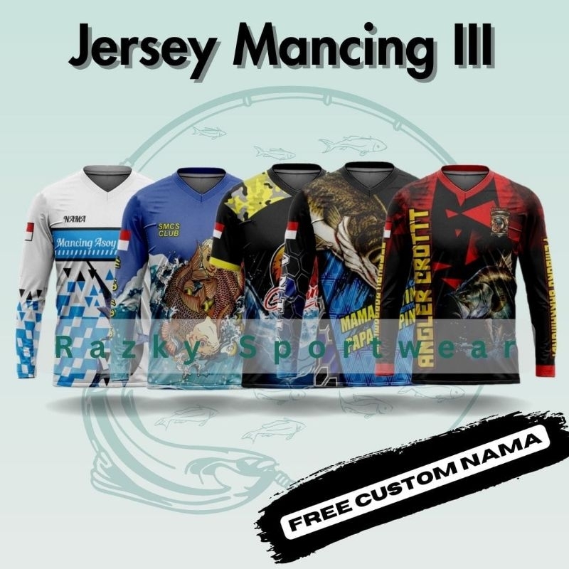 JERSEY MANCING FREE CUSTOM NAMA & LOGO