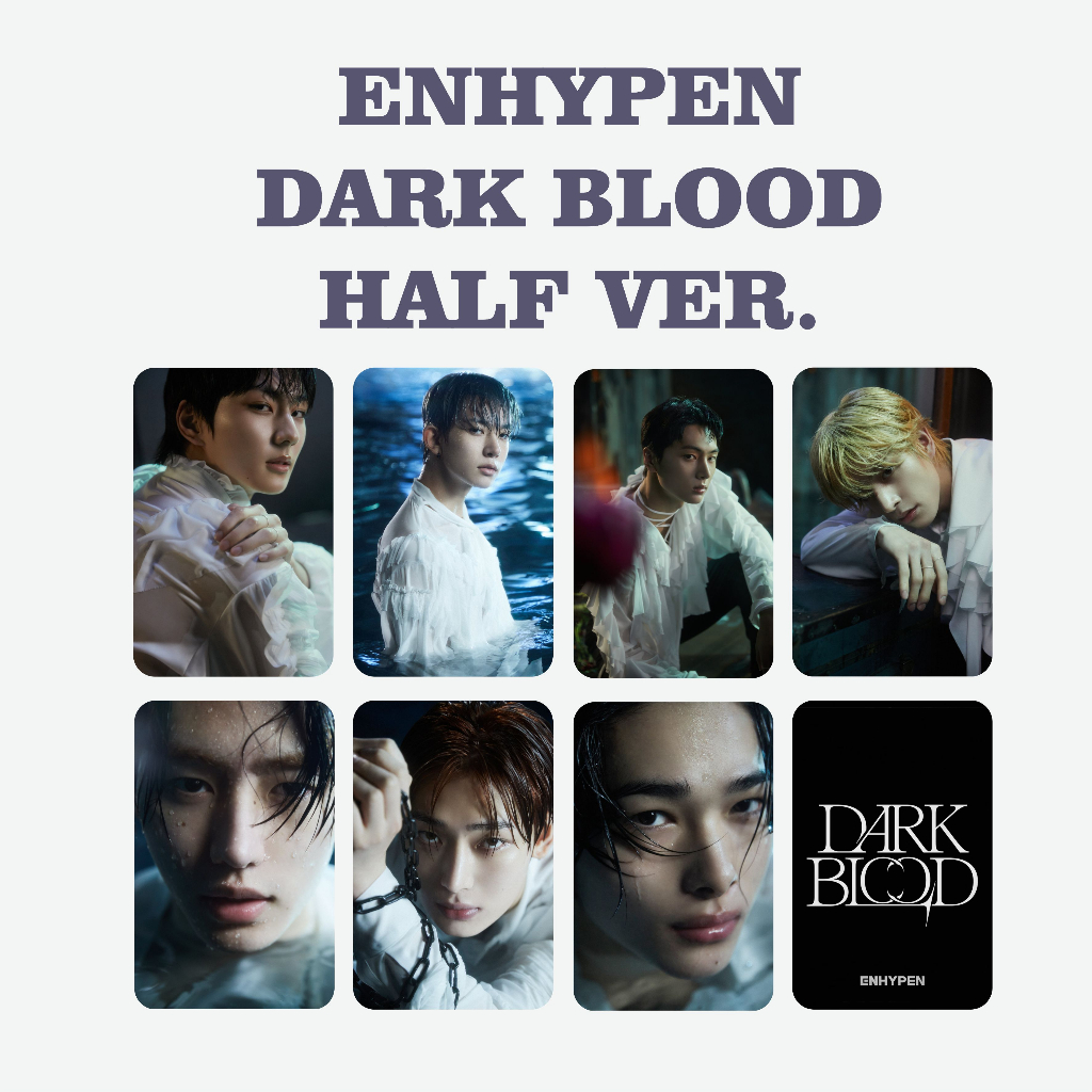 Photocard Enhypen DARK BLOOD