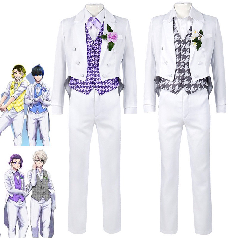 blue lock white day nagi reo kostum cosplay