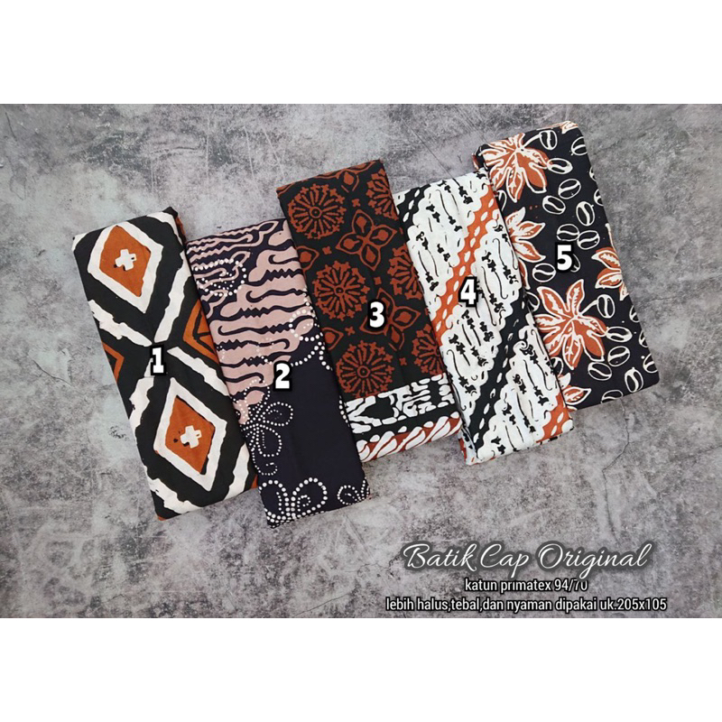 KAIN BATIK BAHAN SERAGAM KANTOR SARIMBIT COUPLE BATIK SOGAN / BATIK CAP / KAIN BATIK HALUS / BATIK P