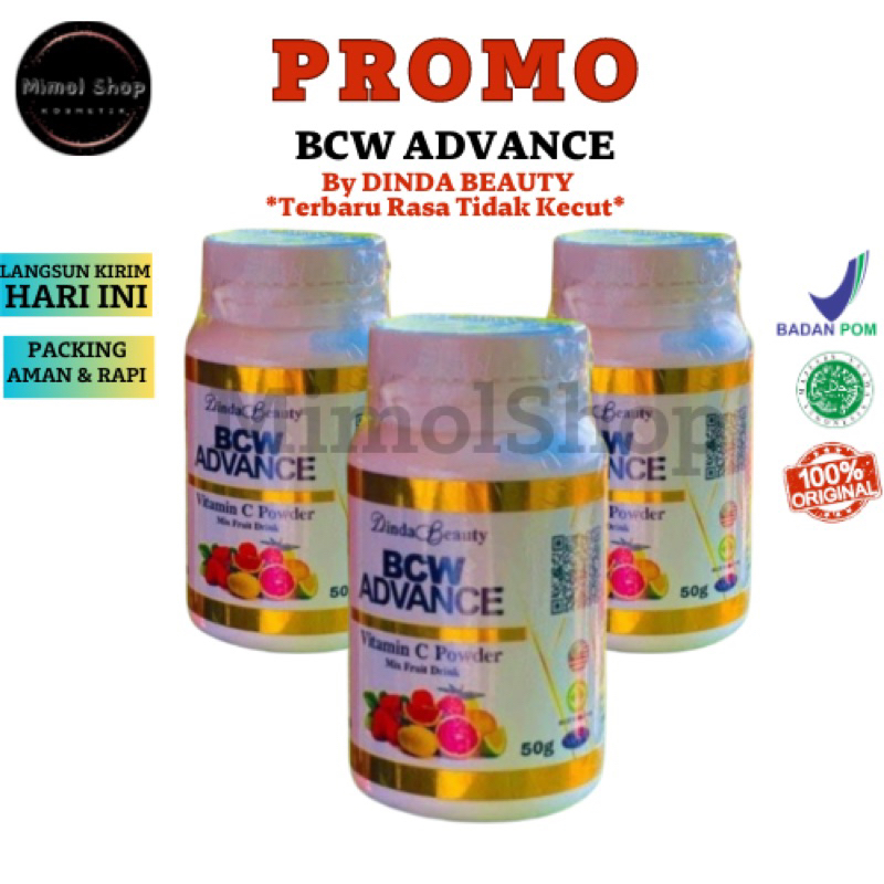 ❤️MimolShop❤️ BCW ADVANCE by DINDA BEAUTY ORI MALAYSIA|VITAMIN C PEMUTIH BADAN
