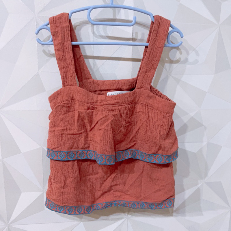 PRELOVED Top atasan anak perempuan gingersnaps