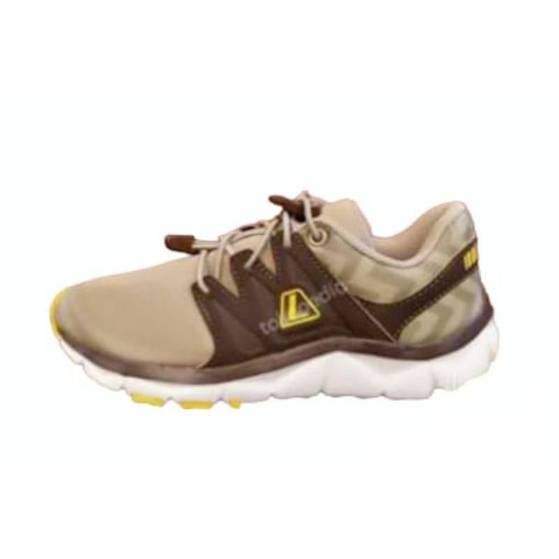 Sepatu League Anak Cokelat Kumo Chi Jr Running Shoes Kids Cowo Cewe Original