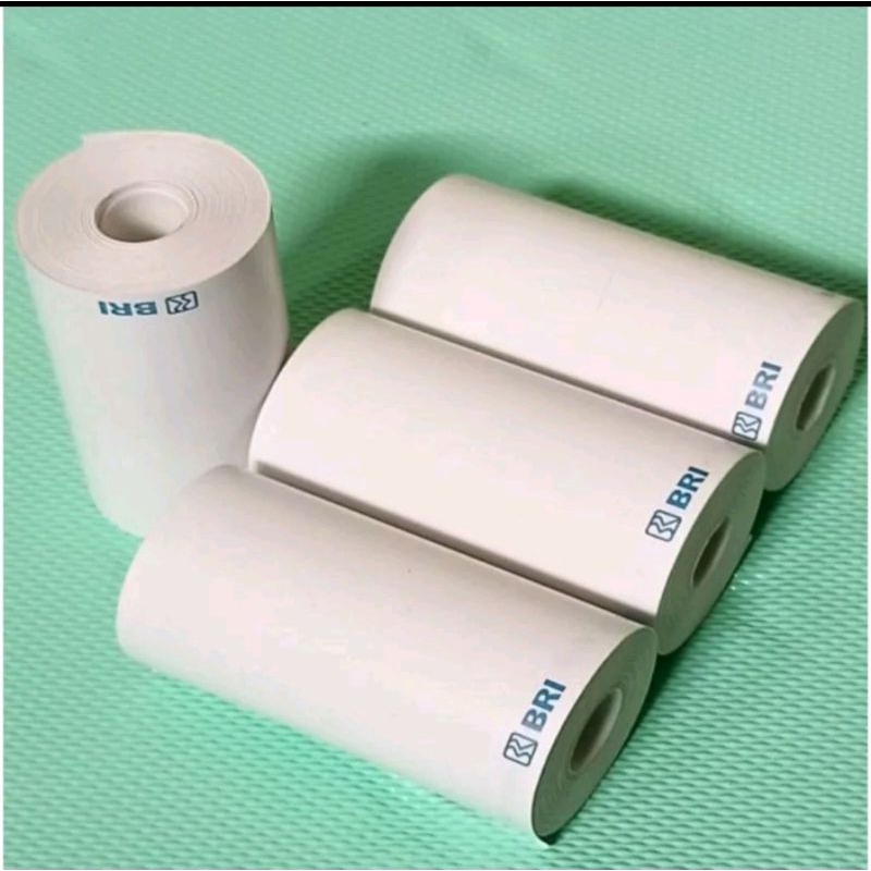 

kertas struk kasir logo BRI UK 57/58x30mm full k