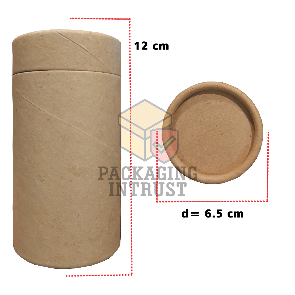 Paper Tube Packaging / Selongsong/ Slongsong / Paper Cone - Diameter 6.5 cm Panjang 12cm [Packaging 