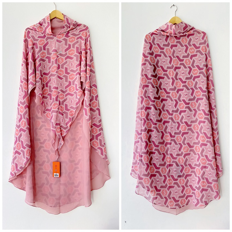 khimar Sisesa sisesa baby pink