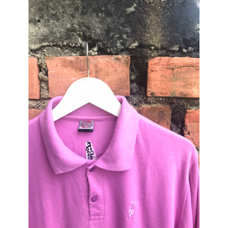 KRISNA POLO SHIRT “ Kaos Polo Shirt Krisna Bali Seken Ori, Size L (Panjang 69cm Lebar 53cm)