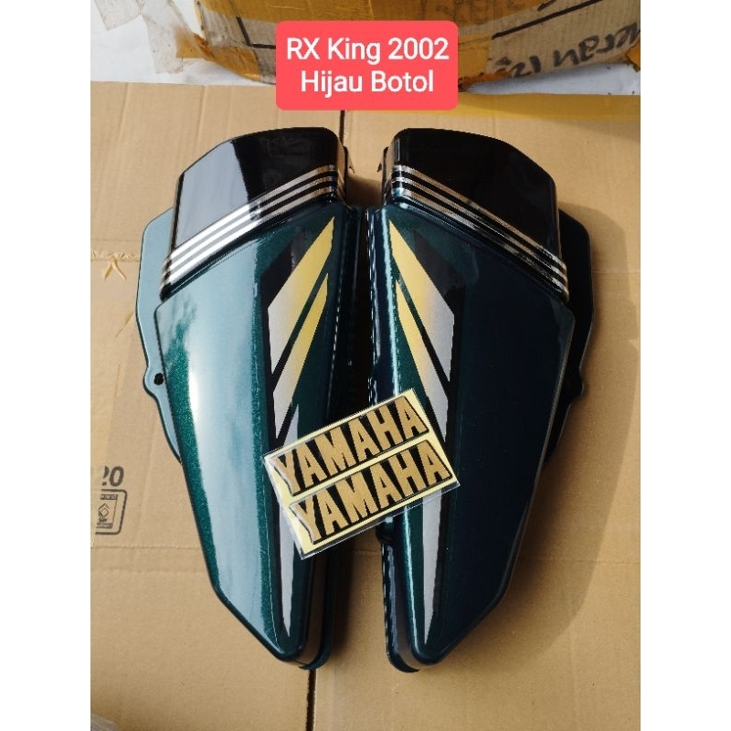 Box Tutup Aki RX King 2002 Hijau Botol List Crom