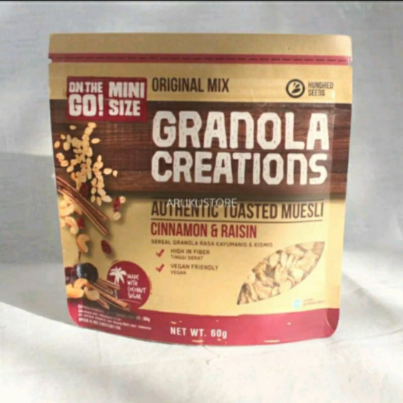 

Granola Creations 60gr