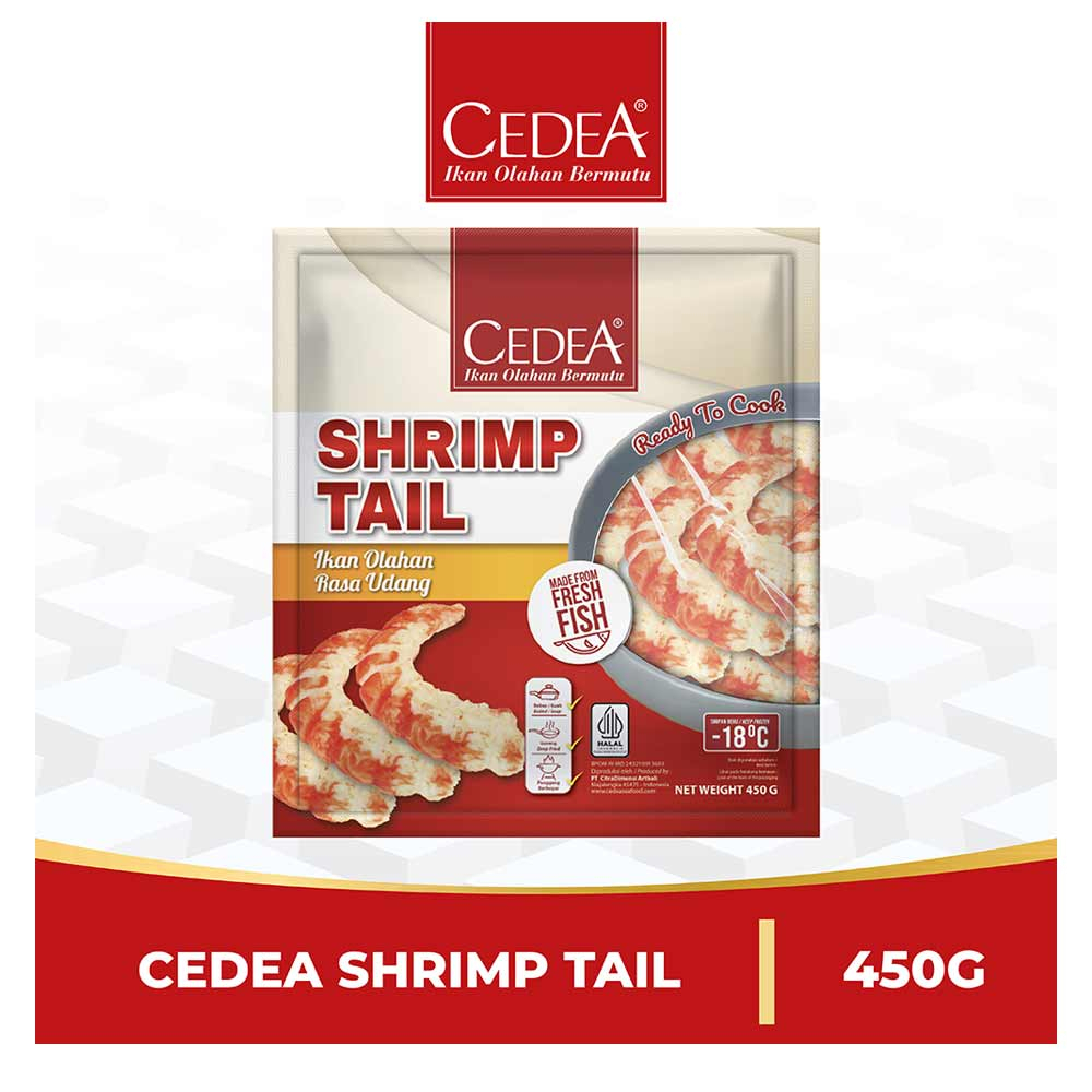 CEDEA SHRIMP TAIL [450g]/ Ikan Olahan Rasa Udang