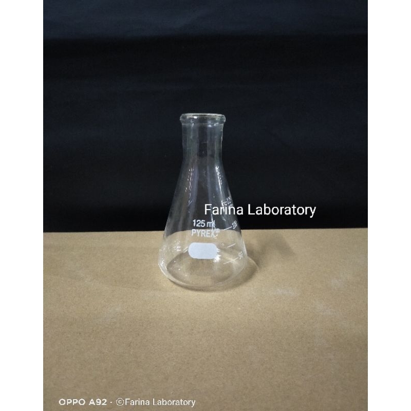 Erlenmeyer 125ml Pyrex