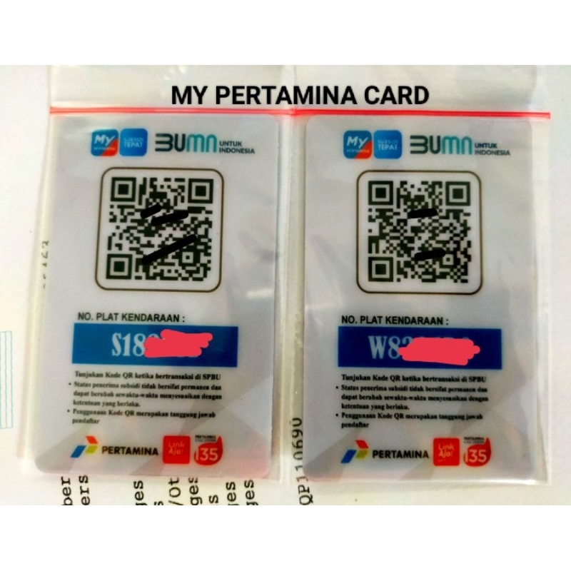 Cetak My Pertamina Card