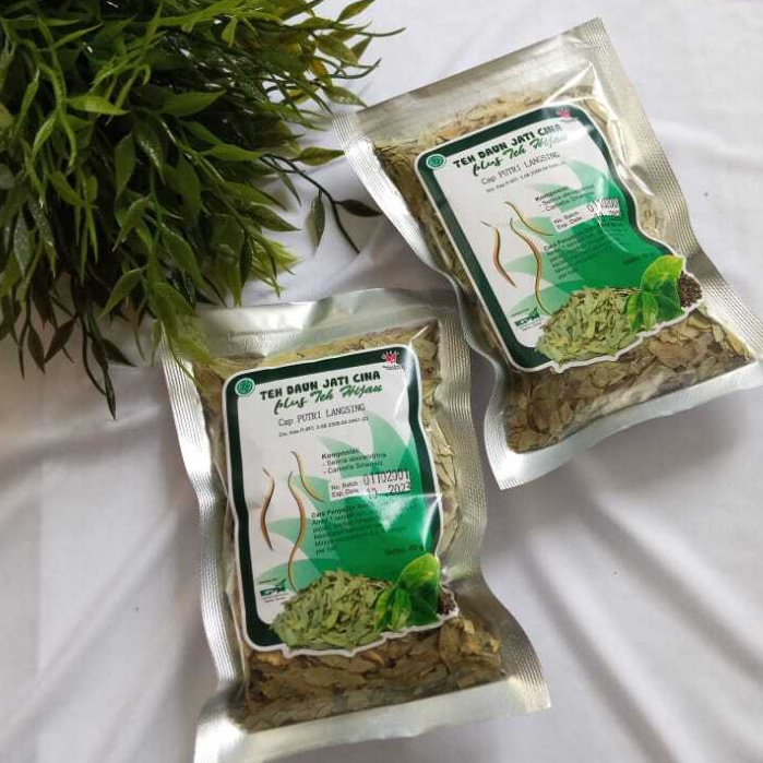 

Teh Daun Jaticina Plus Putri Langsing - El Hanif