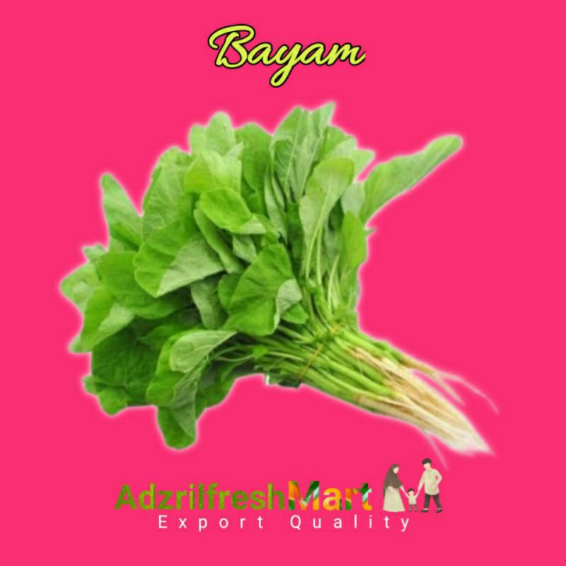 

SAYUR BAYAM 1IKAT 100-150gram