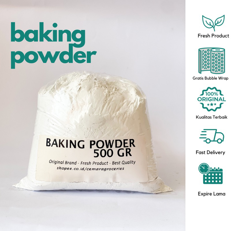 

Baking Powder Double Acting 100 - 500gr