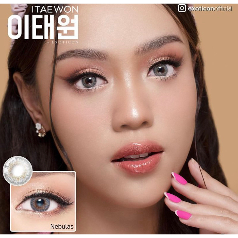 Softlens Itaewon by Exoticon | Ready Normal &amp; Minus | Diameter 14,5mm | Free Lenscase