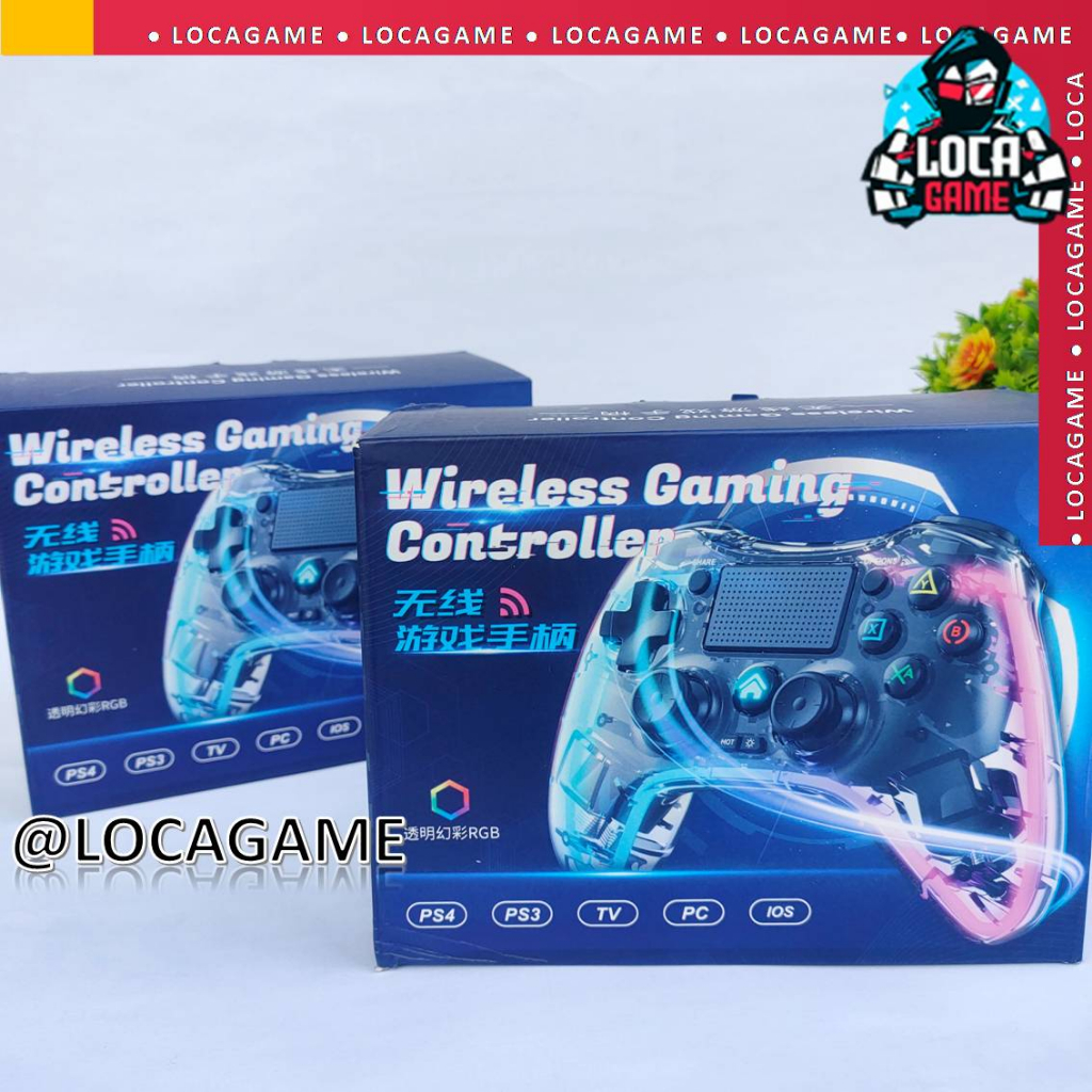 Stik Stick PS_4 Wireless Gaming Controller BSP-PO5 untuk PS_3/PS_4/TV/PC