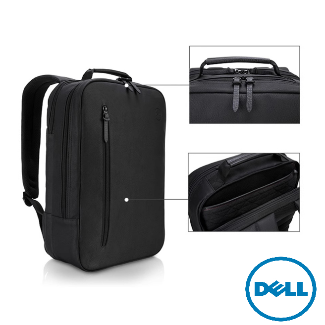 Tas Laptop Backpack Dell Premier Leather Fashion Style Original