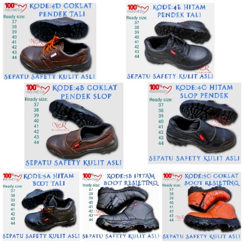 Sepatu safety Bahan kulit SAPI asli/sepatu CASUAL BOOT TOURING safety asli kulit/sepatu Kasual kulit boot safety pria wanita