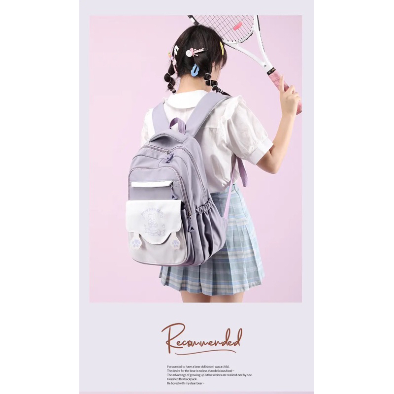 Tas Sekolah Anak Perempuan Imut Tas Punggung Sekolah Dasar Anak-anak Tas Buku Anak-anak Tas Sekolah Putri Mochila Infantil