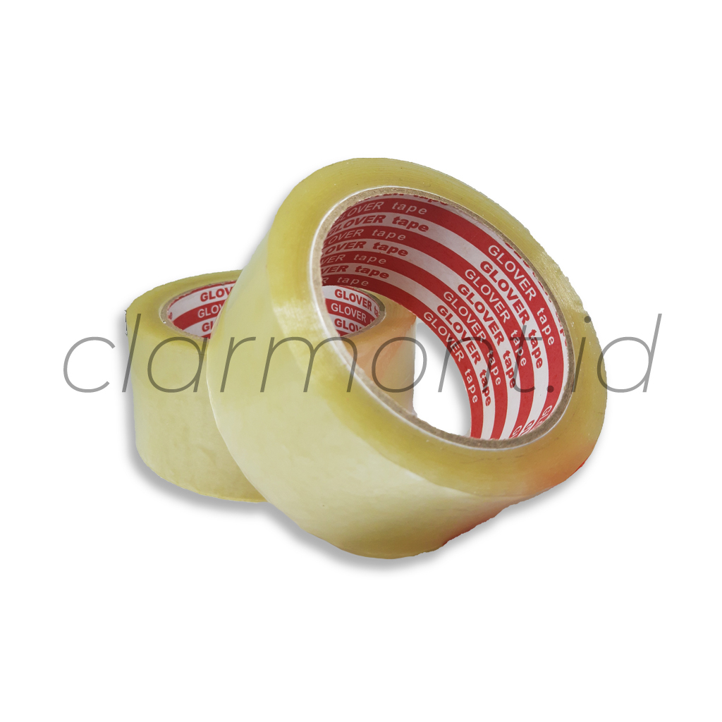 

Lakban/Selotip Glover Coklat Bening 48mm x 90yard