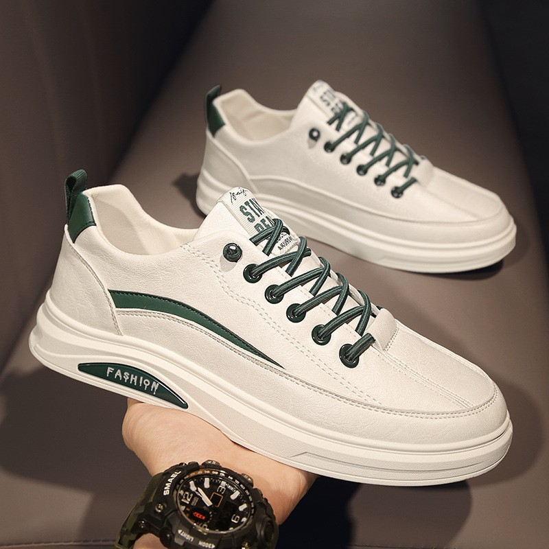 Sepatu Pria Original Sneakers Putih Casual Running Travelling Sepatu Cowok Dewasa Kerja Kasual Outdoor Sekolah Sport