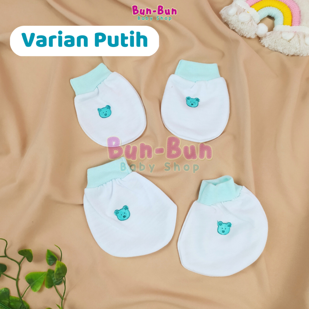 SNI Sarung Tangan Katun Bayi Motif Murah Perlengkapan Baby Newborn Peralatan Baru Lahir Baju Unisex