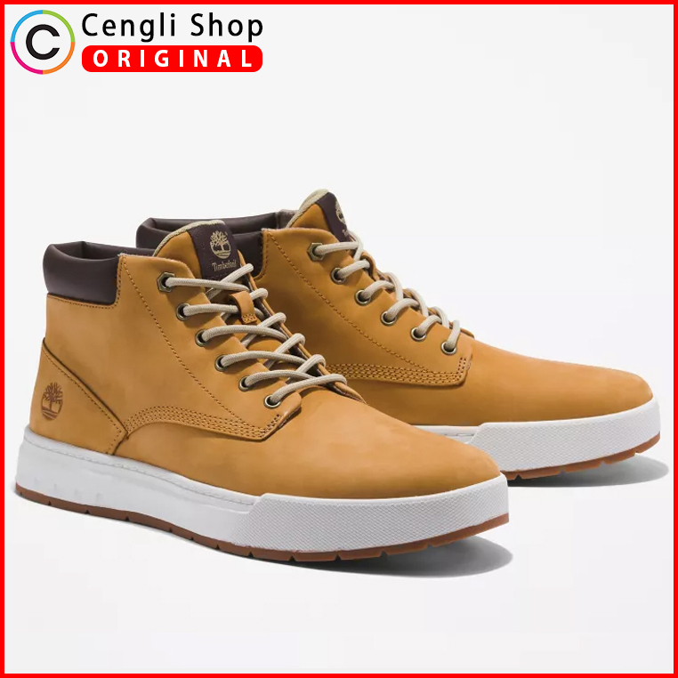 SEPATU SNEAKER TIMBERLAND PRIA ORIGINAL CASUAL SPORT BRANDED ASLI TM76