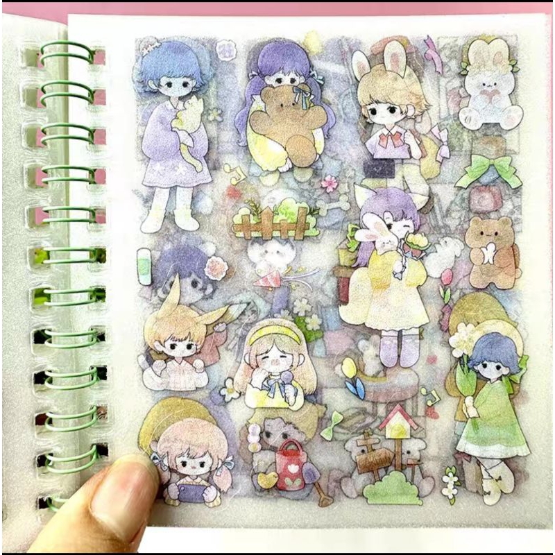 Diary Stiker|Binder Stiker Momo|Stiker Waterproof