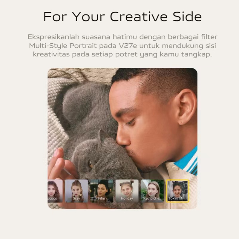 【Bisa COD】hp murah V27e RAM16GB+512GB Android Mobile 12  7.5 inch 4G/5G WiFi Ponsel 32MP + 68MP smartphone Cerdas Tinggi -Definisi Pixel Ponsel Asli, casing ponsel dan film gratis dengan pesanan Andavivo v27e 8/256