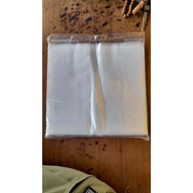 Kantong plastik PE bening ukuran 25