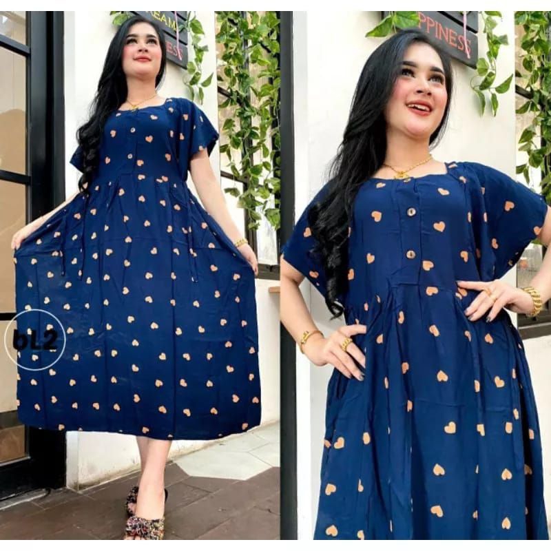 Daster Chibi Jumbo Motif Love