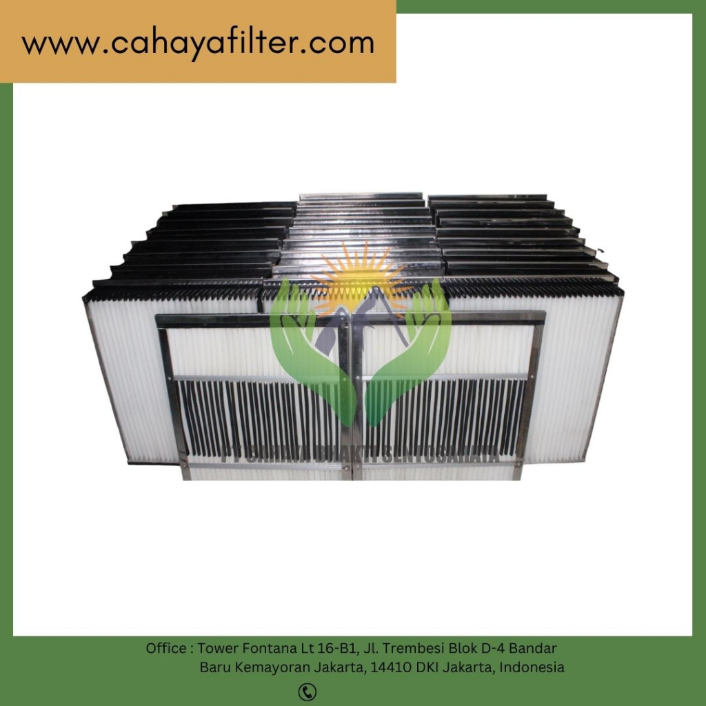 Paper Frame Washable Panel Filter For AHU