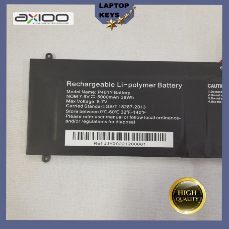 Battery Baterai Tanam Laptop For Axioo Mybook 14H