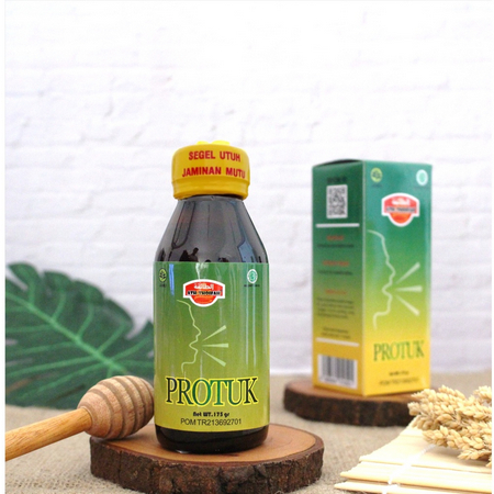 PROTUK Madu Batuk Herbal Untuk Batuk Berdahak Pilek Demam Halal BPOM