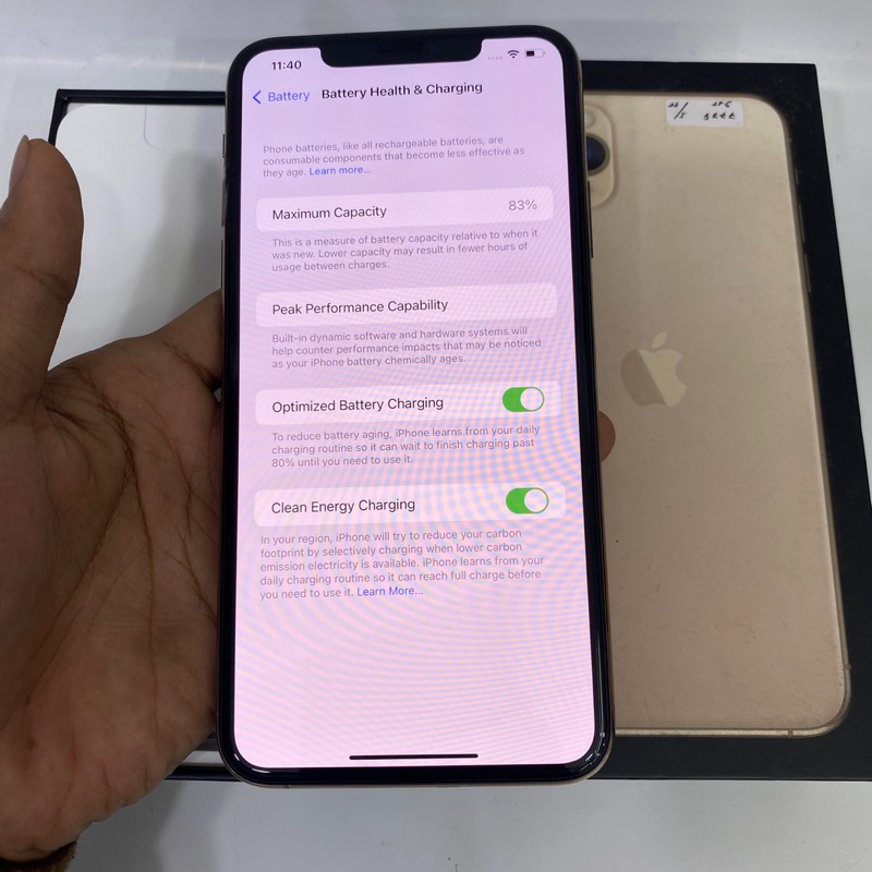 iphone 11 pro max 256gb ori